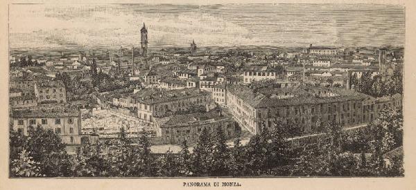 Monza. Veduta prospettica