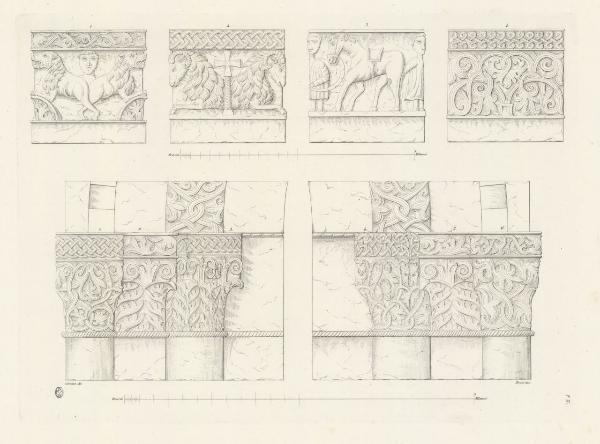 Capitelli e rilievi