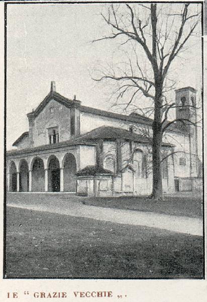 Monza. Santuario di Santa Maria delle Grazie ex Santuario delle Grazie Vecchie