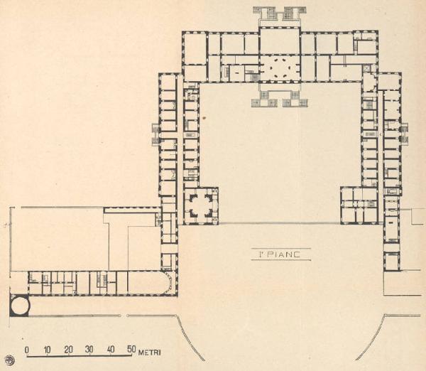 Monza. Villa Reale (Pianta)