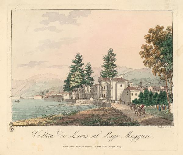 Luino. Veduta