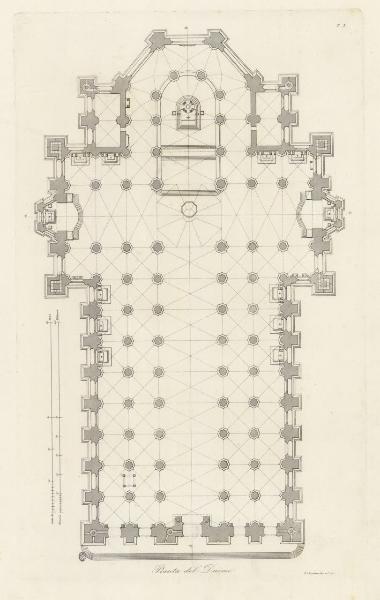 Pianta del Duomo