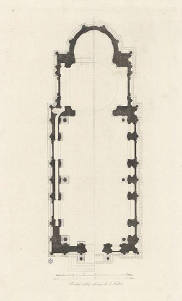 Milano. Chiesa di San Fedele (Pianta)