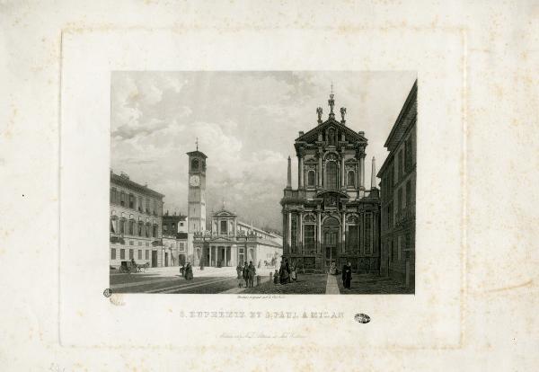 Milano. Chiesa di S. Eufemia e S. Paolo Converso