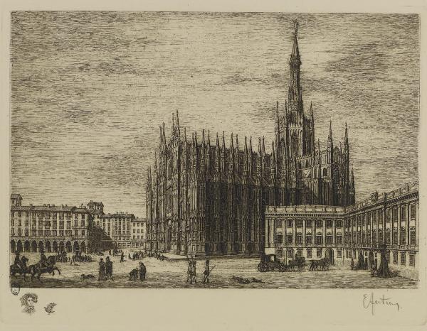 Milano. Piazza Duomo