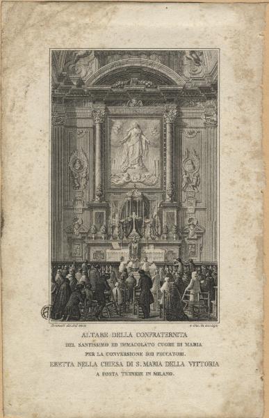 Milano. Chiesa di Santa Maria della Vittoria (Altare dell'Immacolata)