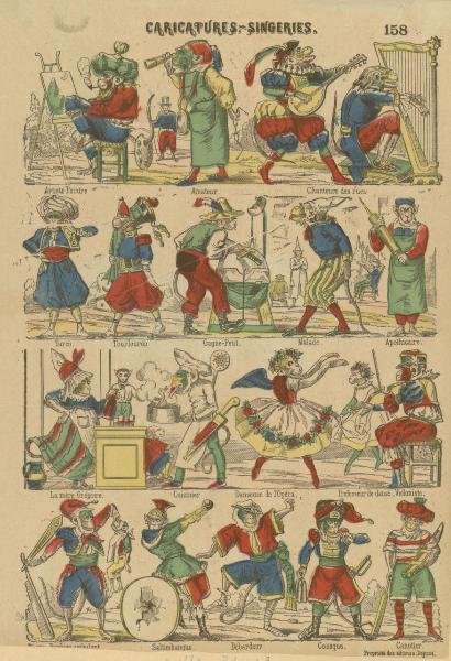 Caricatures-Singeries