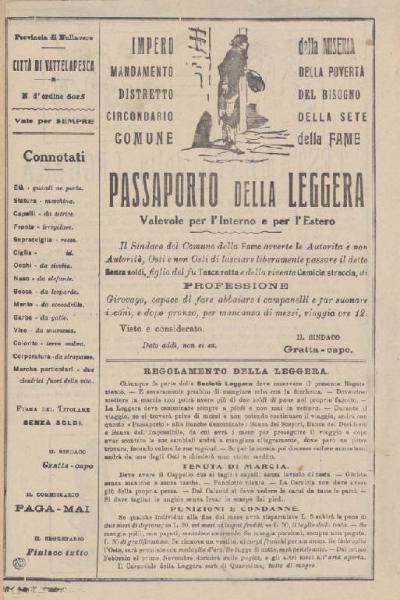 Passaporto della leggera