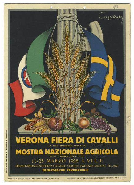 Verona Fiera di Cavalli. Mostra Nazionale Agricola