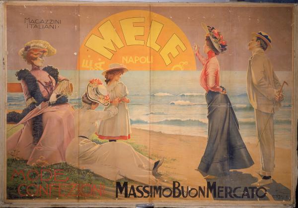 E. & A. Mele & C. Napoli / Magazzini italiani. Mode confezioni. Massimo buon mercato