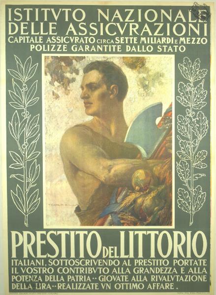 Istituto Nazionale delle Assicurazioni. Prestito del Littorio