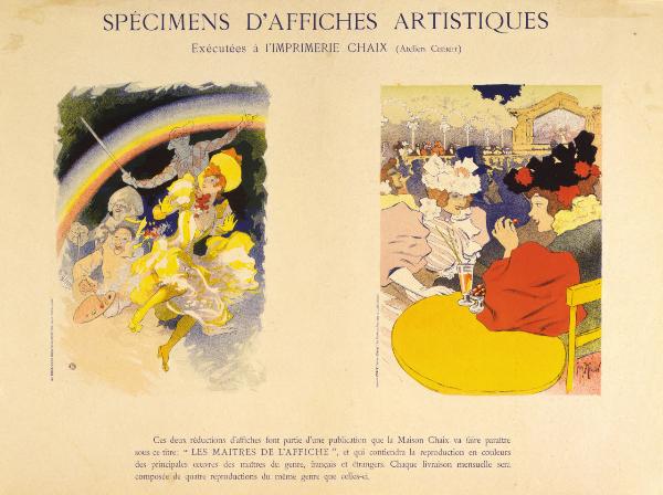 Spécimen d'Affiches Artistiques "Les Maitres de l'Affiche"