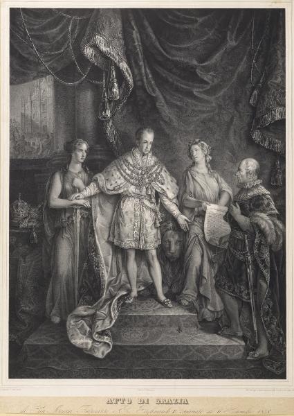 Atto di grazia di Sua Maestà Imperatore e Re Ferdinando I emanato ai 6 settembre 1838