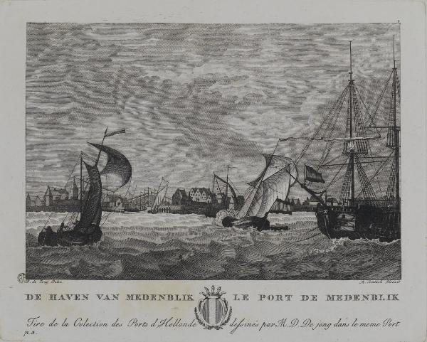 De haven van Medenblik/ Le port de Medenblik