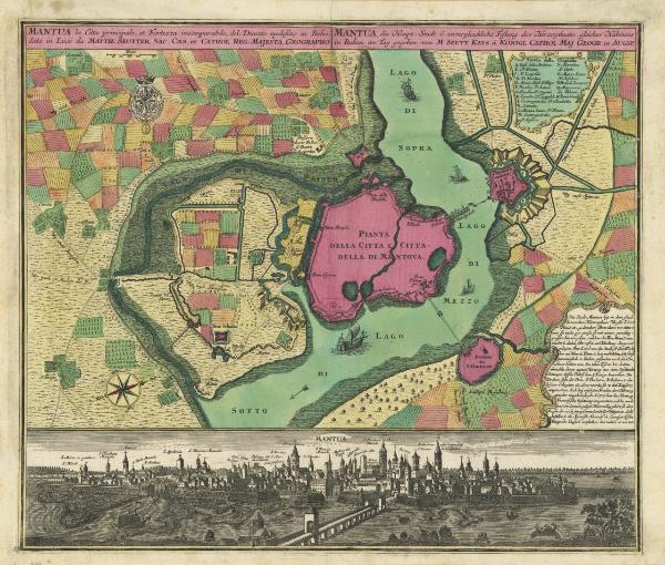 Mantua la Citta principale, et Fortezza incomparabile, del Ducato medesimo in Italia