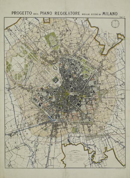 Progetto del Piano Regolatore della Città di Milano