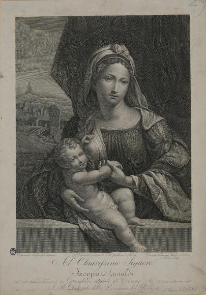 Madonna che allatta Gesù Bambino