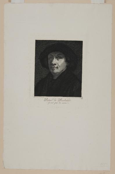 Portrait de Rembrandt peint par lui meme