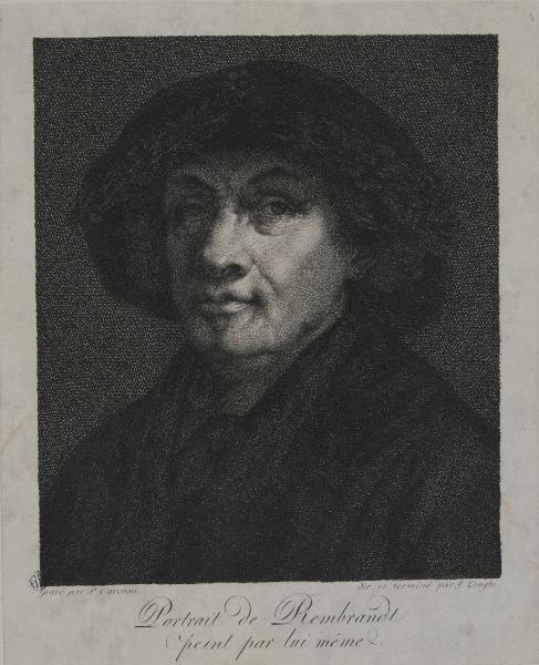 Portrait de Rembrandt peint par lui meme