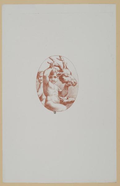 Putti con testa di cervo