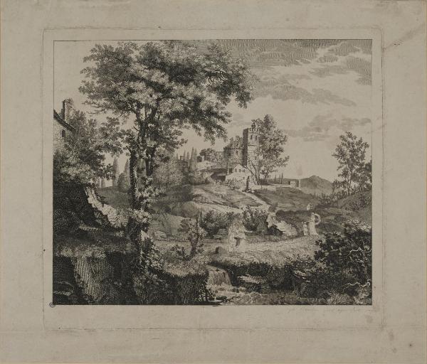 Paesaggio con figure