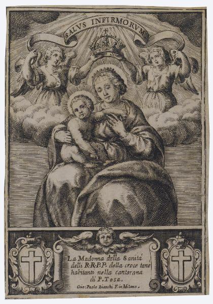 La Madonna della Sanità delli R.R.P.P. della croce tanè habitanti nella cantarana di P. Tosa