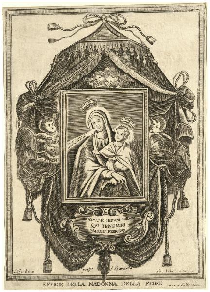 Effigie della Madonna della febre presso S. Barnaba