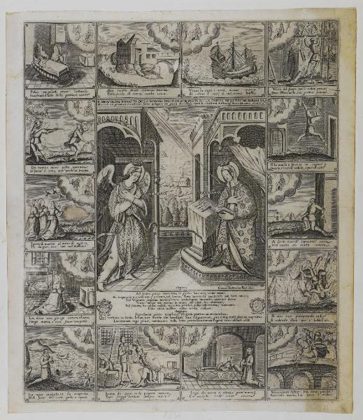 Il Miracolosiss.o Ritratto della Madona delle Gratie posta nella Chiesa de Mi.ri Oss.ti ne Borghi di Monza