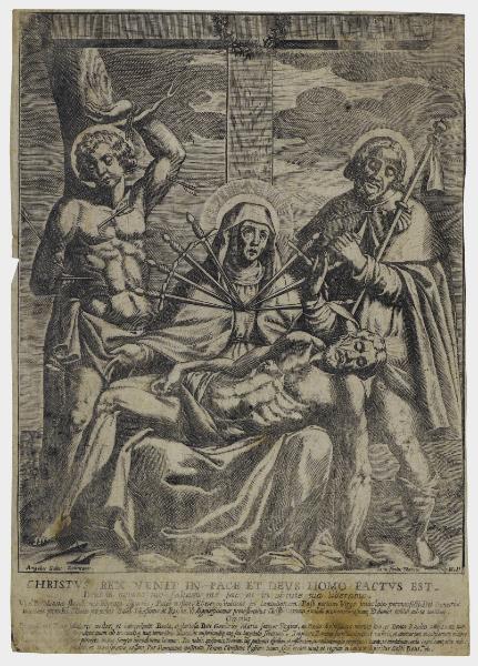 Pietà con San Sebastiano e San Rocco