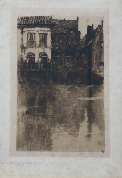 Vieilles maisons au bord de l'eau - Gand