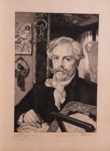 Ritratto di Edmond de Goncourt
