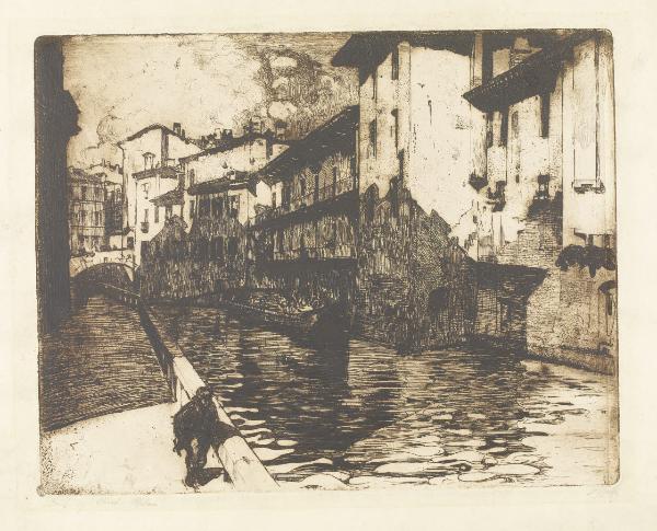 Ponte degli Olocati. Milano