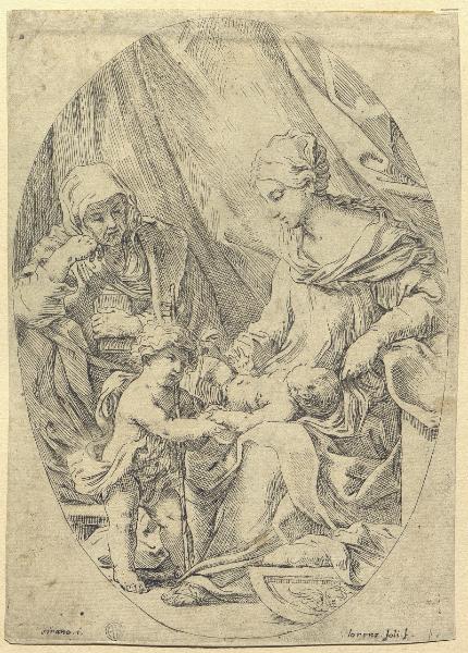 Madonna con Bambino, San Giovannino e Santa Elisabetta