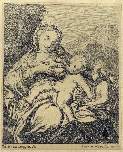 Madonna con Bambino e un angelo