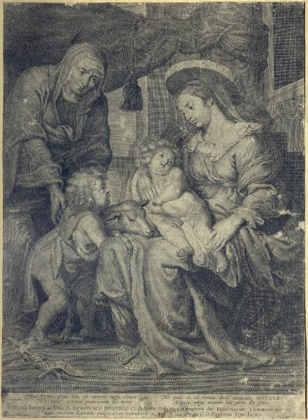 Sacra Famiglia con San Giovannino e Sant'Elisabetta