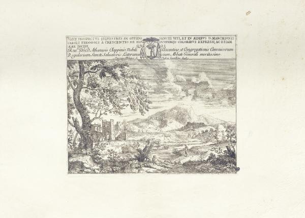 Varij prospectus sylvestres in oppido Sancti Viti, et in aedibus D. Marchionis Caroli Theodoli Oppidi Sancti Viti