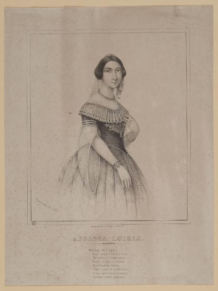 Luigia Abbadia. Ella vagì tra i Liguri [...]