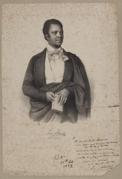 Ira Aldridge. African tragedian
