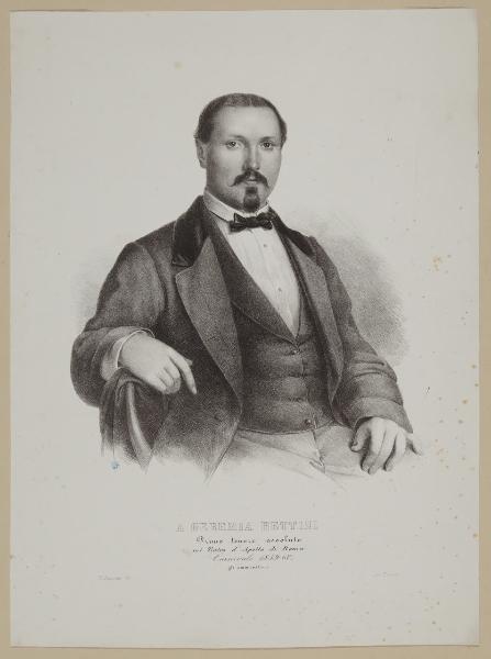 A Geremia Bettini Primo Tenore Assoluto nel Teatro d'Apollo di Roma Carnevale 1859-60, gli ammiratori