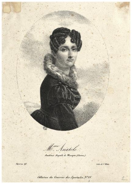 M.me Anatole. Academie Royale de Musique (Danse)
