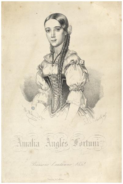 Amalia Anglés Fortuni. Bassano l'autunno 1852