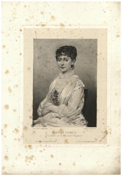 Blanche Barretta Sociétaire de la Comédie Francaise