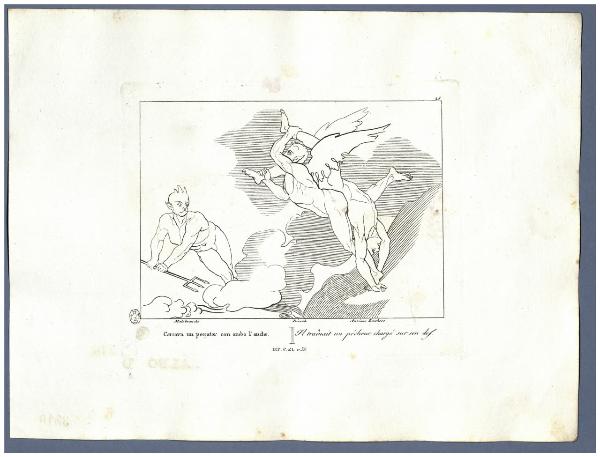 La Divina Commedia di Dante Alighieri cioè l'Inferno, il Purgatorio ed il Paradiso Composto da Giovanni Flaxman scultore inglese