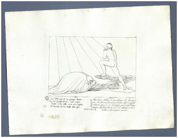 La Divina Commedia di Dante Alighieri cioè l'Inferno, il Purgatorio ed il Paradiso Composto da Giovanni Flaxman scultore inglese
