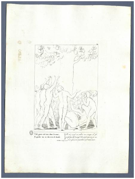 La Divina Commedia di Dante Alighieri cioè l'Inferno, il Purgatorio ed il Paradiso Composto da Giovanni Flaxman scultore inglese