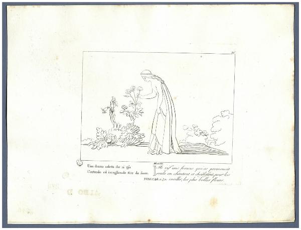 La Divina Commedia di Dante Alighieri cioè l'Inferno, il Purgatorio ed il Paradiso Composto da Giovanni Flaxman scultore inglese
