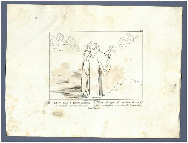 La Divina Commedia di Dante Alighieri cioè l'Inferno, il Purgatorio ed il Paradiso Composto da Giovanni Flaxman scultore inglese