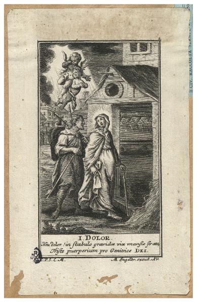 I Dolor. Heu dolor! In stabulo gravidae vix mansio strata, Triste puerperium pro Genitrice Dei