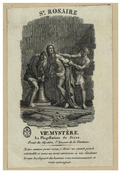 VII.e Mystère. La Flagellation de Jésus