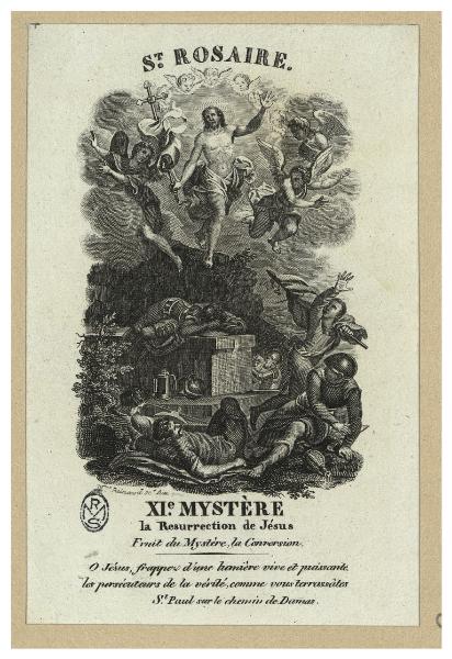 XII.e Mystère. L'Ascension de Jésus